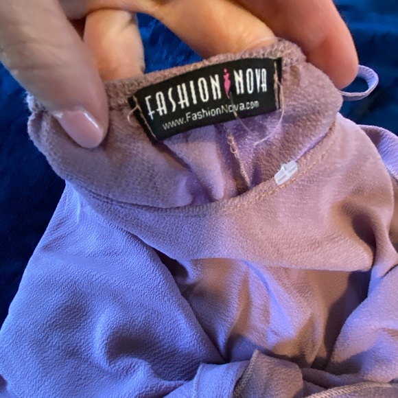 Light purple romper Fashion Nova brand - Picture 2 of 3